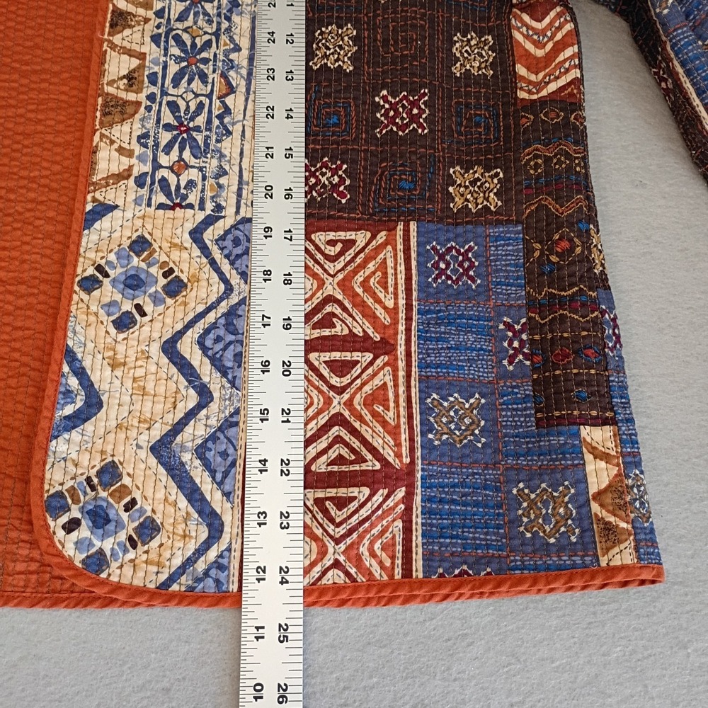 Alfred Dunner Open Jacket Blazer Patchwork Quilte… - image 8